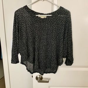 Staring at Stars (UO) Knit Cropped Sweater size S